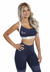 SEAMLESS DARK BLUE SET